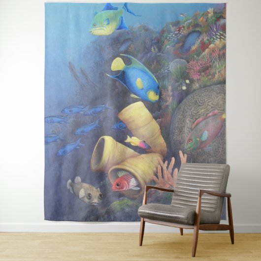 サンタローザウォール1ファインアート タペストリー (インサイチュ)