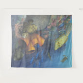 サンタローザウォール2ファインアート タペストリー (正面(横))