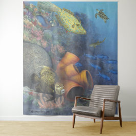 サンタローザウォール2ファインアート タペストリー