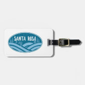 サンタローザカリフォルニアアウトドア ラゲッジタグ (正面横)