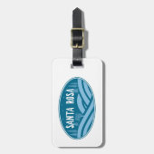 サンタローザカリフォルニアアウトドア ラゲッジタグ (正面縦)