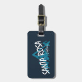 サンタローザカリフォルニアマウンテンズ ラゲッジタグ (正面縦)