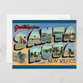 サンタローザニューメキシコ葉書 ポストカード (正面/裏面)