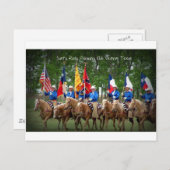 サンタローザパロミノクラブバーノン、テキサス州 ポストカード (正面/裏面)