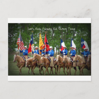 サンタローザパロミノクラブバーノン、テキサス州 ポストカード