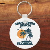 サンタローザビーチフロリダ キーホルダー (裏面)