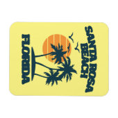 サンタローザビーチフロリダ マグネット (横)