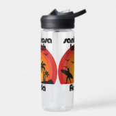 サンタローザビーチ，フロリダ ウォーターボトル (左面)