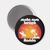 サンタローザビーチ，フロリダ マグネット (正面/裏面)