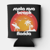 サンタローザビーチ，フロリダ 缶クーラー (裏面)