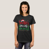 サンタローンお気に入りのオフィサーChristmas Santa Hat Tシャツ (正面フル)