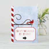 サンタワークショップクリスマスカード シーズンカード (スタンド正面)