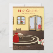 サンタワークショップクリスマスカード シーズンカード (裏面)