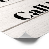 サンタワークショップポスター ポスター (角)