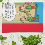 サンタワークショップ運営 キッチンタオル (折り畳み)