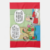 サンタワークショップ運営 キッチンタオル (縦)