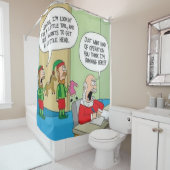 サンタワークショップ運営 シャワーカーテン (インサイチュ)