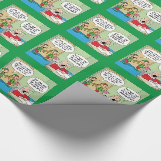 サンタワークショップ運営 ラッピングペーパー (角)