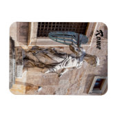 サンタンジェロ城のサンミケーレ像 – ローマ マグネット (横)