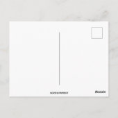 サンタンダーカンタブリアのボート ポストカード (裏面)