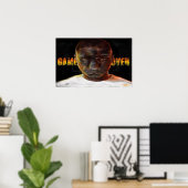 サンタンデイブでのゲーム ポスター (ホームオフィス)