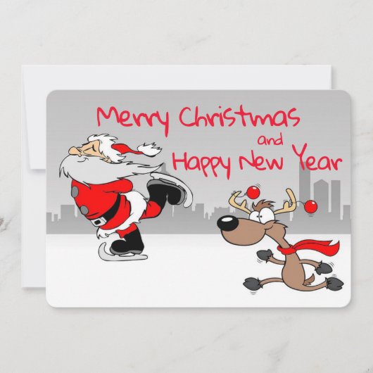 サンタンドトナディーアイススケートで滑る シーズンカード (正面)