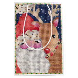 サンタンドルフ抱き枕 ミディアムペーパーバッグ