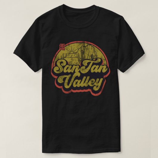 サンタン・バレー(アリゾナ州) Tシャツ (デザイン正面)