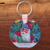 サンタヴィンテージ キーホルダー (正面)