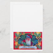 サンタヴィンテージ 便箋 (正面/裏面)