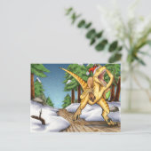 サンタヴェロキラプトル シーズンポストカード (スタンド正面)