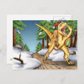サンタヴェロキラプトル シーズンポストカード (正面/裏面)