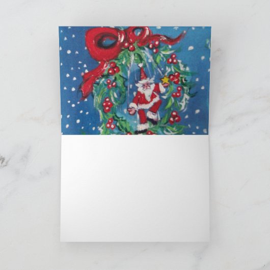 サンタ三夜 シーズンカード (内部)