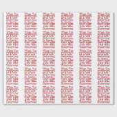 サンタ下着ラッピング紙 ラッピングペーパー (フラット)