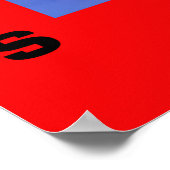 サンタ与えのプレゼントから子猫2匹 ポスター (角)