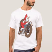 サンタ乗り Tシャツ (正面)