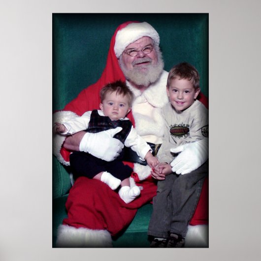 サンタ付きのジョン・ローガン ポスター (正面)