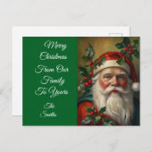 サンタ付きミスタントア シーズンポストカード (正面/裏面)
