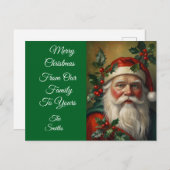 サンタ付きミスタントア シーズンポストカード (正面/裏面)