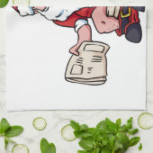 サンタ使用トイレ キッチンタオル (折り畳み)