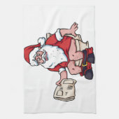 サンタ使用トイレ キッチンタオル (縦)