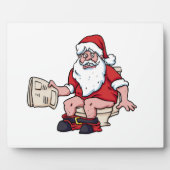 サンタ使用トイレ フォトプラーク (正面)