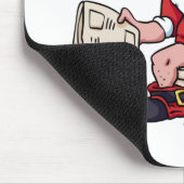 サンタ使用トイレ マウスパッド (コーナー)