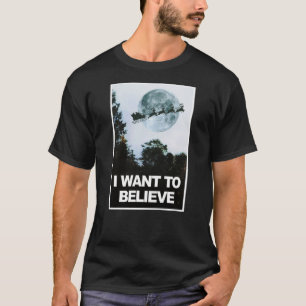 サンタ信じに行きたい Tシャツ