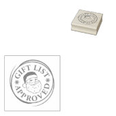 サンタ公式リストSanta句ステッカー切手 ラバースタンプ (押印)