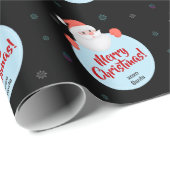 サンタ包装紙クリスマス贈答用クリスマスギフトラップ ラッピングペーパー (ロールコーナー)