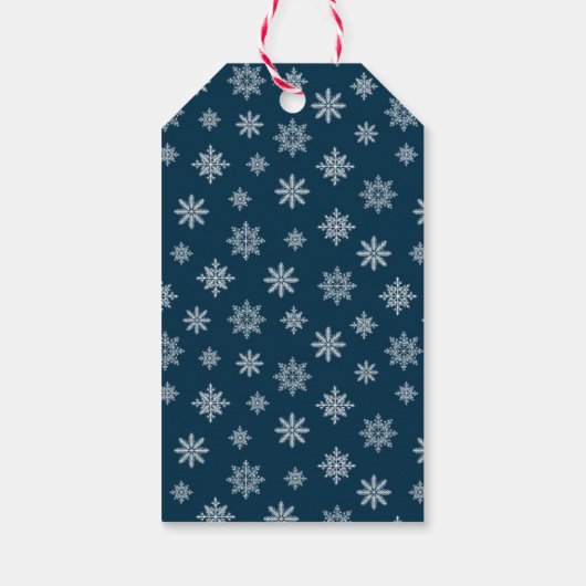 サンタ北極かニース表現かいけなら ギフトタグ (裏面)