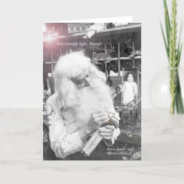 サンタ及びカニ シーズンカード