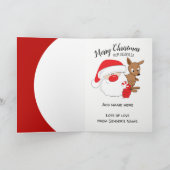 サンタ及びカンガルー シーズンカード (内部)