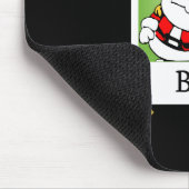 サンタ及びトナカイBFF マウスパッド (コーナー)